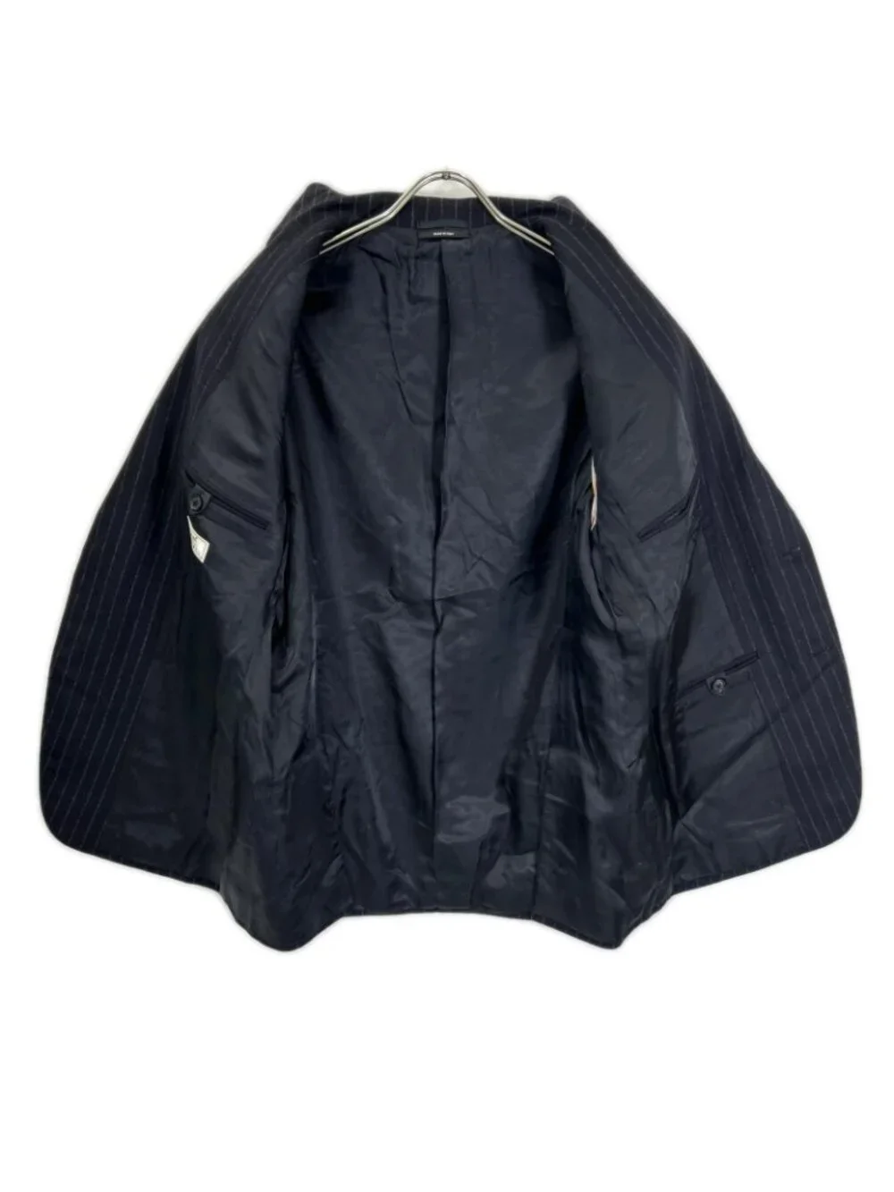 Hermes Virgin Wool 100 Jacket Pants Suit Set 54